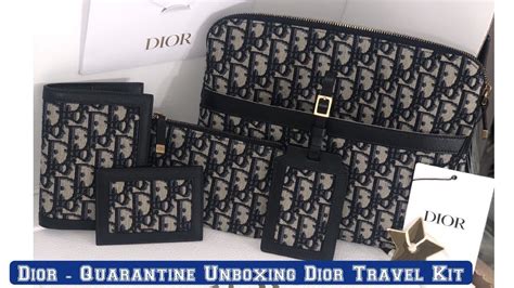 Dior Oblique Travel Kit Unboxing 